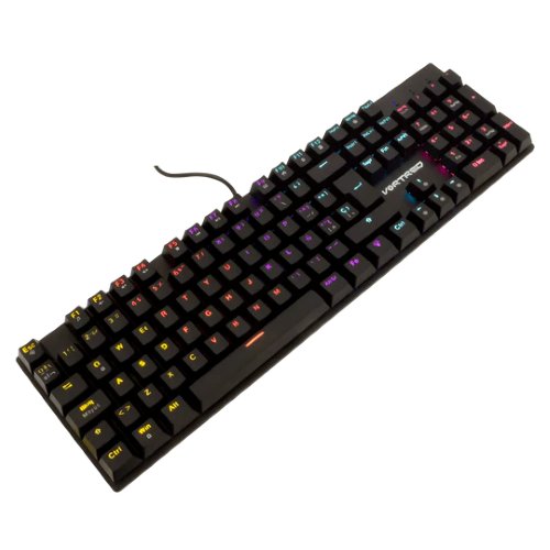 TECLADO GAMING MECANICO LUZ RGB BASTION VORTRED BY PERFECT CHOICE LEGACY - NEGRO TECLADO GAMING MECANICO LUZ RGB BASTION VORTRED BY PERFECT CHOICE LEGACY - NEGRO